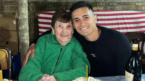 Solari compartiendo en el cumpleaños de su abuelita en diciembre pasado