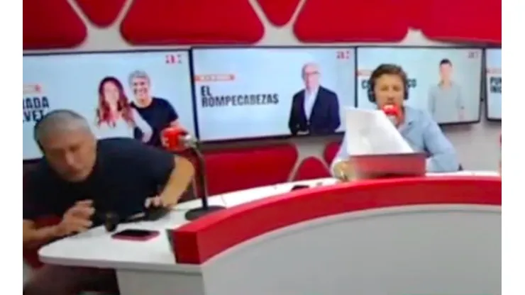 Patricio Yáñez salió corriendo en pleno sismo