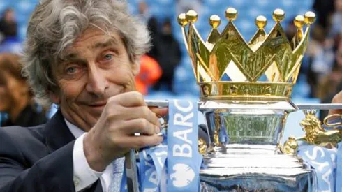 Pellegrini festejó con el City en Inglaterra