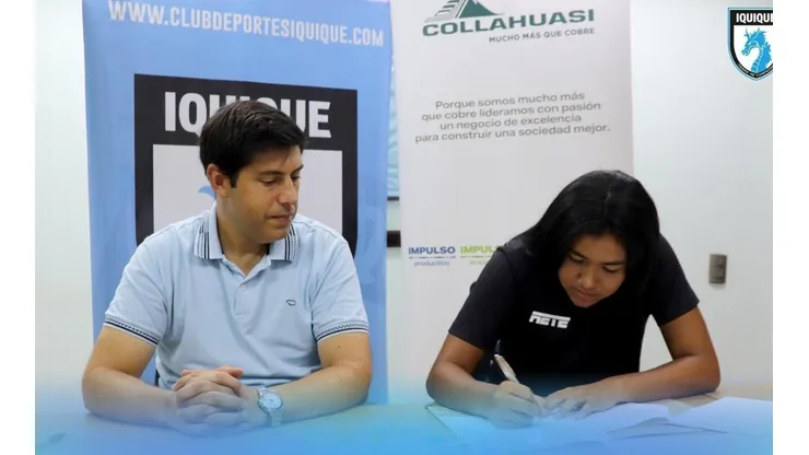 Histórico: Katy Cubillos es la primera jugadora contratada en Iquique