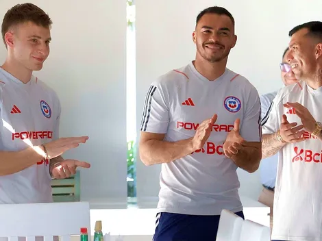 La Roja se reencuentra con un enchulado Pinto Durán