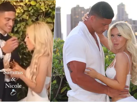 "Se acabó el hue...": Sammis se casa con su polola de toda la vida