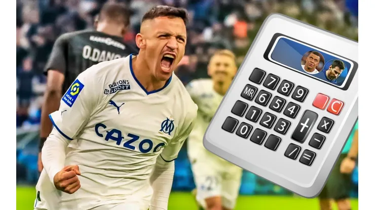 Alexis Sánchez hace soñar con el título a los hinchas del Marsella, pero el panorama no es sencillo