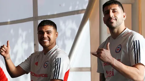 Paulo Díaz realiza trabajos en Pinto Durán junto a Memo Maripán