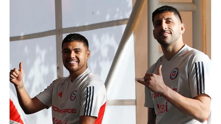 Paulo Díaz realiza trabajos en Pinto Durán junto a Memo Maripán