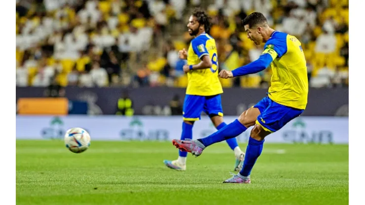 CR7 anoto un gol clave para el posterior triunfo del Al-Nassr.