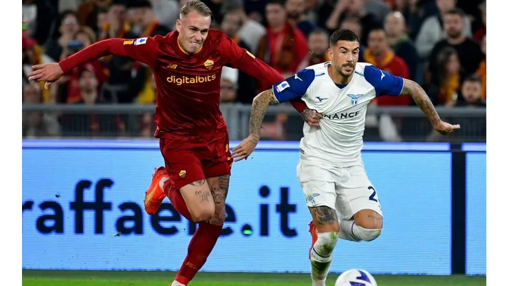 Lazio y Roma juegan un nuevo Derby della Capitale en la Serie A.