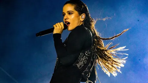 Rosalía estuvo presente en la segunda noche del Lollapalooza Chile
