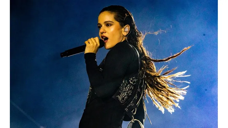 Rosalía estuvo presente en la segunda noche del Lollapalooza Chile