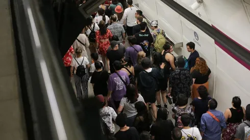 Alta concurrencia a las afueras del Lollapalooza 2023