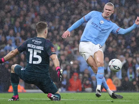 ¡No es noticia! Otro triplete de Haaland en el City