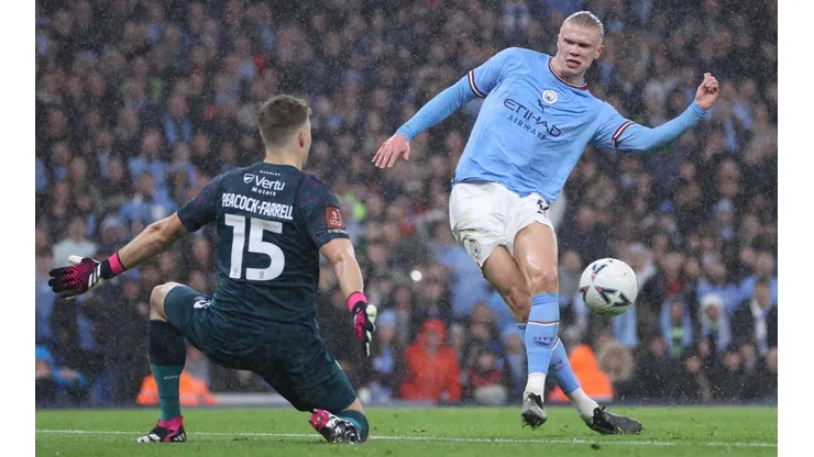 No noticias: triplete de Erling Haaland para el Manchester City.