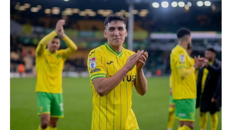 Marcelino Núñez está feliz con la camiseta del Norwich
