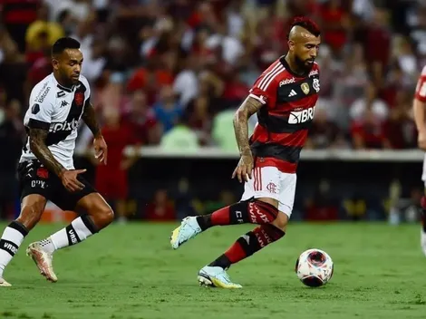 Vidal es la gran duda del Flamengo para buscar la final del Carioca