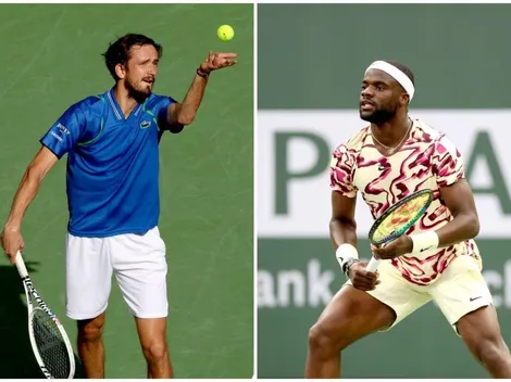 ¿Dónde ver a Medvedev y Tiafoe en las semis de Indian Wells?