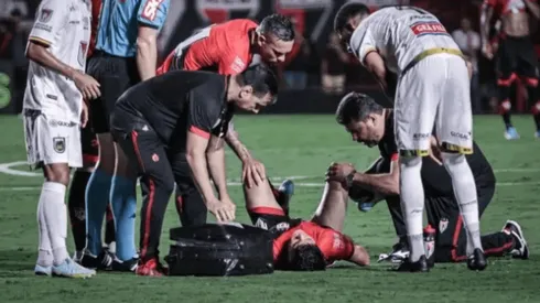 Araos sufre por una dura lesión sufrida en Brasil