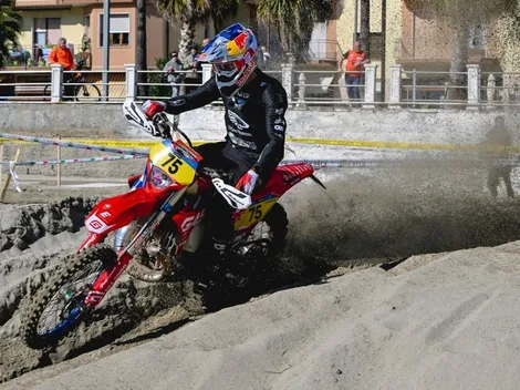 Benja Herrera quiere mejorar en el Campeonato Italiano de Enduro