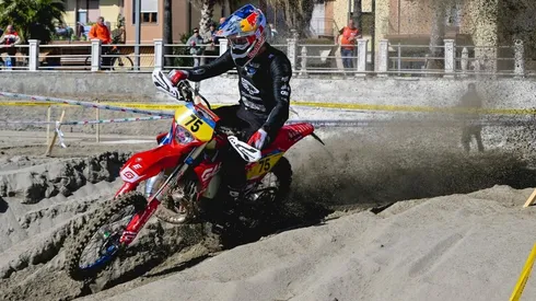El piloto chileno Benjamín Herrera quiere mejorar su presentación en el campeonato italiano de enduro este fin de semana.