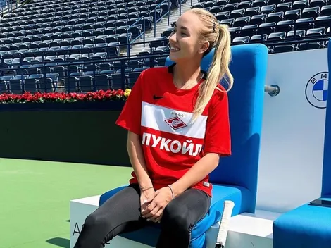 WTA funa a Potapova por usar ropa del Spartak Moscú en Indian Wells