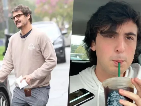¡Con 6 shots de café! Prueban la intensa bebida de Pedro Pascal
