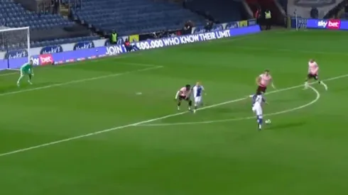 Ben Brereton Díaz fusiló desde fuera del área y anotó el 1-0