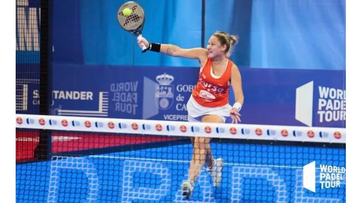 La argentina Aranzazú Osoro Ulrich es una de las jugadoras más destacadas que tiene el Chile Pádel Open 2023.
