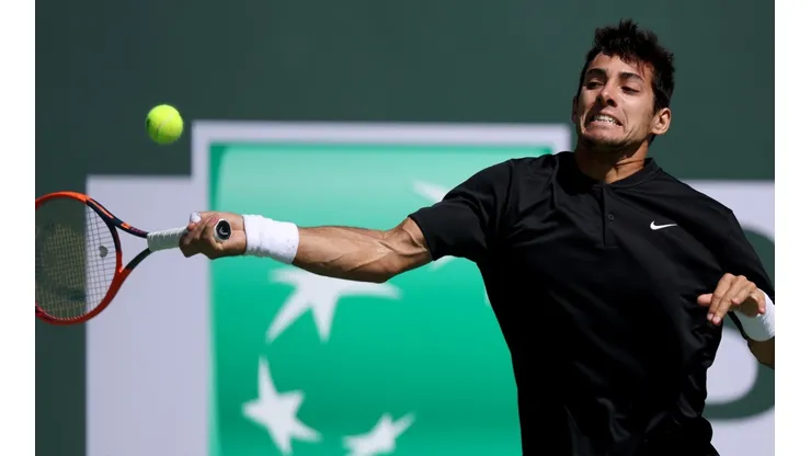 Cristian Garin tuvo una buena actuación en Indian Wells.