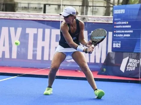 Estrella del pádel se inspira en Simeone para luchar el Chile Open