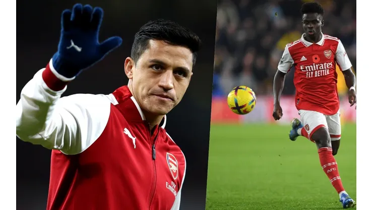 Alexis Sánchez ganó cinco títulos en tres temporadas y media con la camiseta de Arsenal
