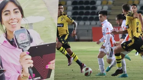 Vargas fue la encargada de hacer cancha para TNT Sports.