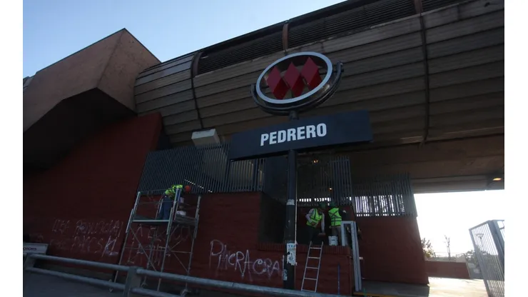 Estación de metro Pedrero.
