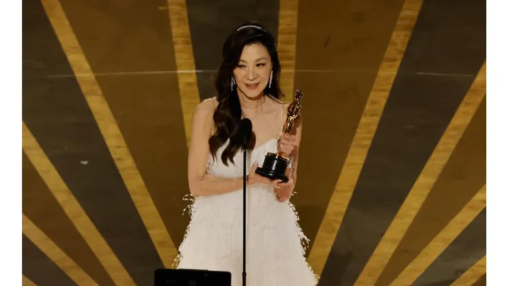 Michelle Yeoh ganó a mejor actriz en los premios.