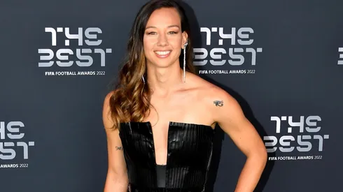 Christiane Endler en la ceremonia de los premios The Best de este año