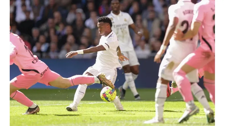 Vinicius dio inicio a la remontada del Real Madrid
