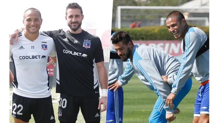 Benegas y De Paul tuvieron su primer Arengazo como jugadores de Colo Colo