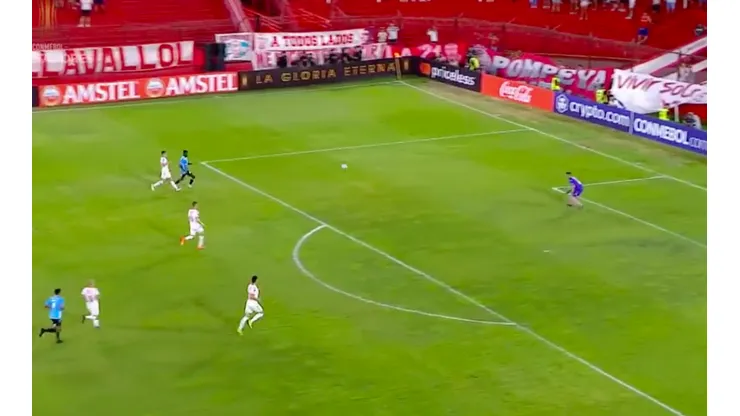 Guille Soto estuvo a punto de marcar un autogol en Libertadores