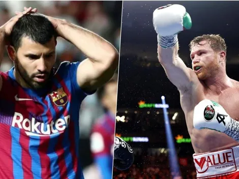 El Kun muerto de miedo por Canelo: "Me cagaba a trompadas"