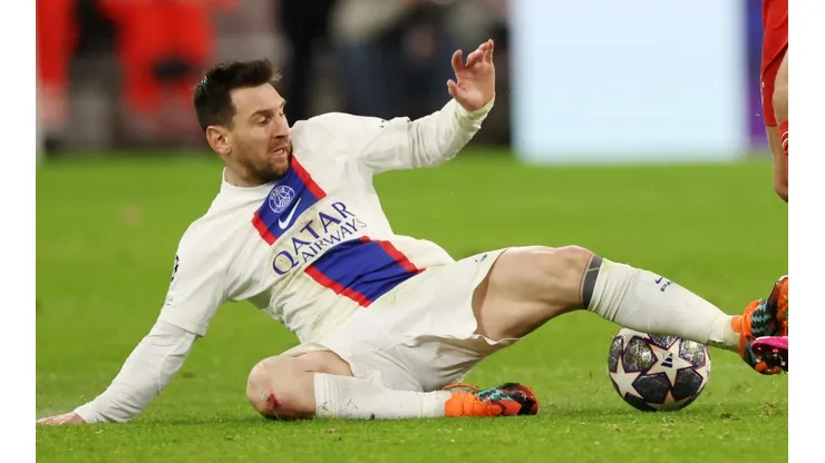 Olé llora y le reclama al PSG por el fracaso de Messi en la Champions League.