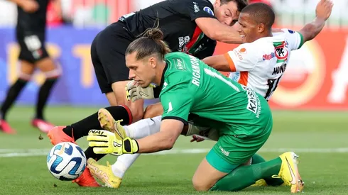 César Rigamonti tuvo una participación muy importante en el triunfo de Palestino ante Cobresal por la Fase 1 de la Copa Sudamericana
