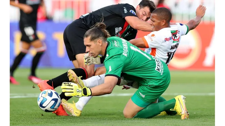 César Rigamonti tuvo una participación muy importante en el triunfo de Palestino ante Cobresal por la Fase 1 de la Copa Sudamericana