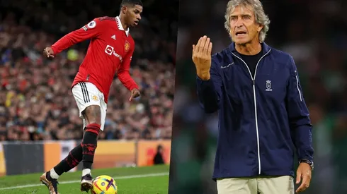 Marcus Rashford le avisa a Manuel Pellegrini que quiere olvidar la goleada ante Liverpool contra el Betis.