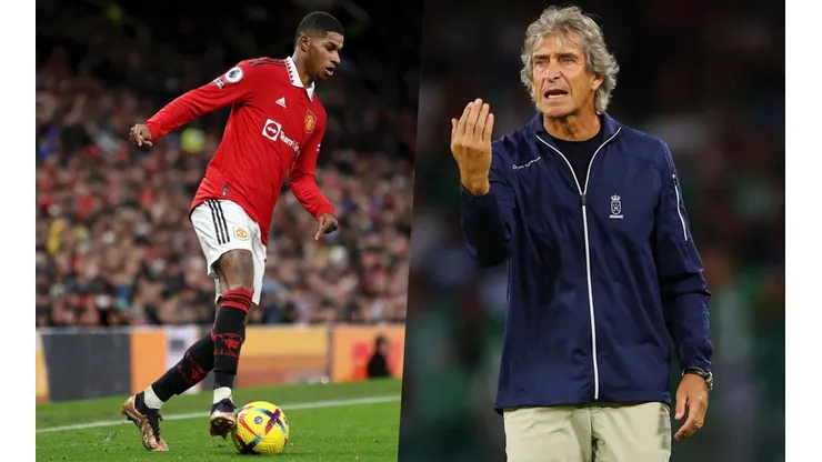 Marcus Rashford le avisa a Manuel Pellegrini que quiere olvidar la goleada ante Liverpool contra el Betis.