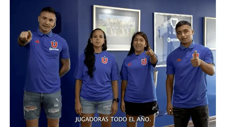Jugadoras de Universidad de Chile salen a pelear contra el campeonato de seis meses.