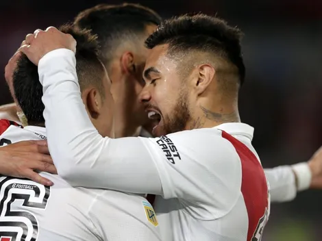 Paulo Díaz y Solari clasifican con River en Copa Argentina