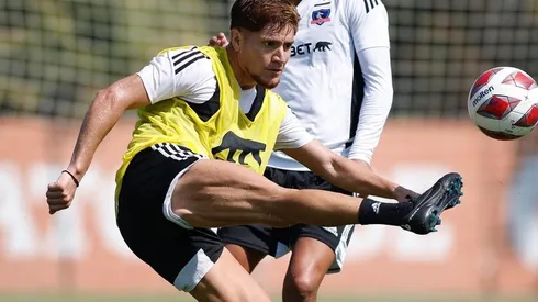 Leo Gil juega en el equipo alternativo de Colo Colo