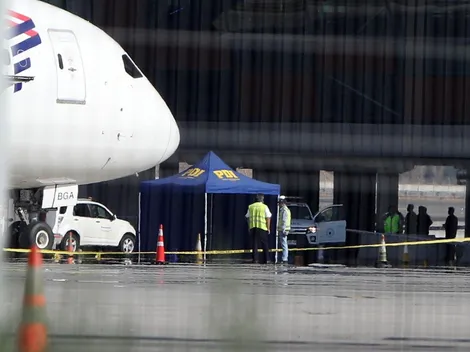 Dos personas fallecidas deja asalto en Aeropuerto de Santiago