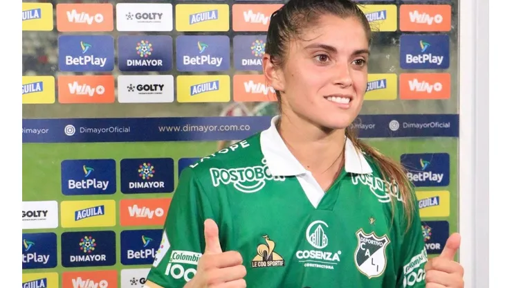 Gise Pino anota su primer gol con Deportivo Cali y es la MVP