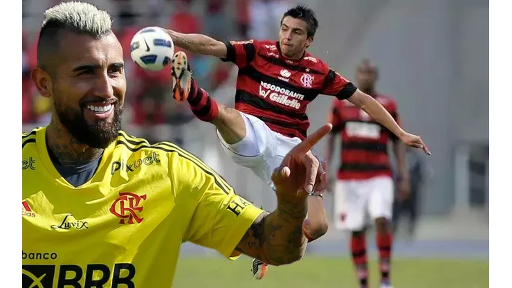 Arturo Vidal está en el ojo de la crítica por la mala campaña de Flamengo este 2023