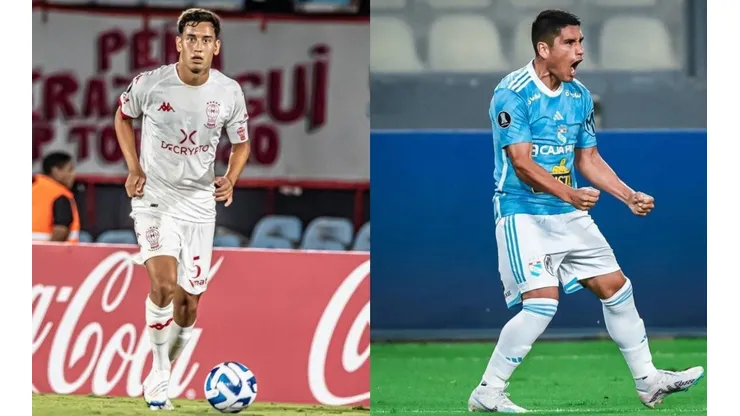 Huracán y Sporting Cristal animan un entretenido duelo en la Copa Libertadores.