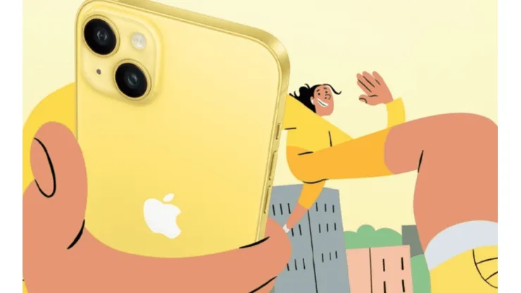 La manzana mordida sorprende con nuevo color para sus iPhone 14